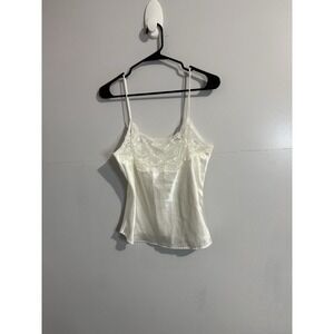 Vintage Farr West Lace Detail White Blouse‎ Size XL Made In USA